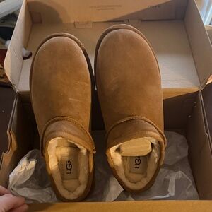 UGG Tan Suede Slippers